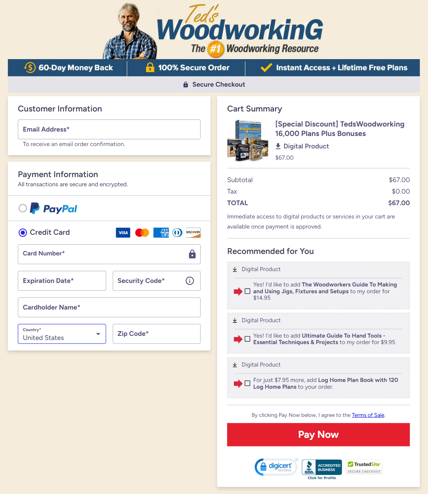 tedswoodworking-order-page